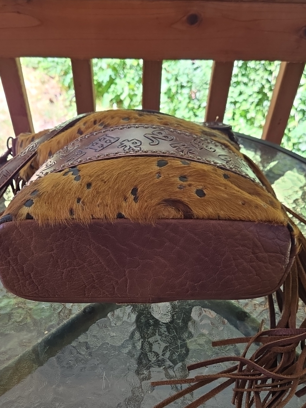 American Darling Fringe Hair Concealed Carry Bag - Picture 5 of 8